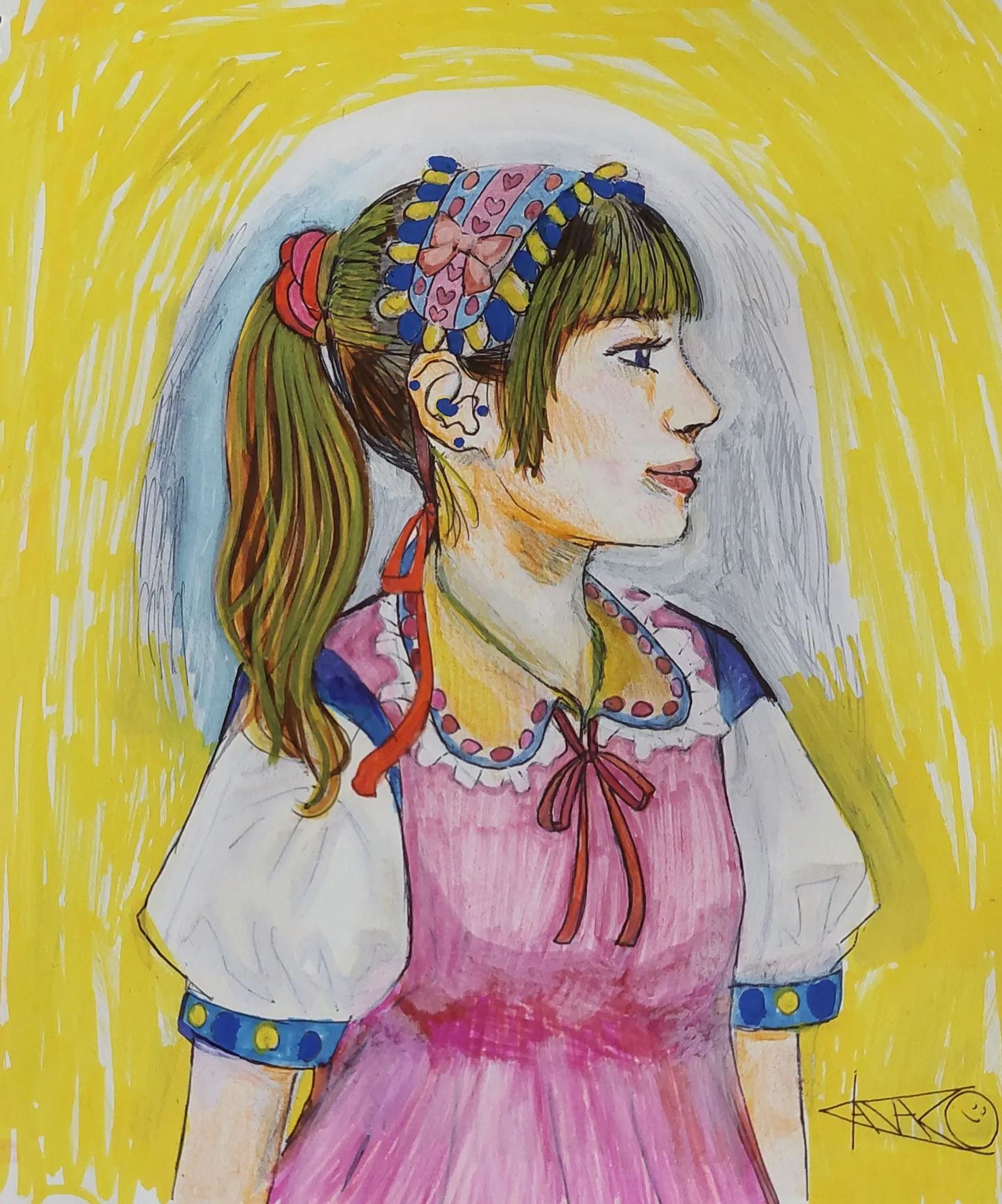 ロリータ


#ロリータ #lolitafashion #kawaii 
#art #artwork #illustration #illust #painting #color #tokyo #japan #artist #drawing #design #ドローイング #画家 #絵 #作品 #東京 #日本 #挿絵 #絵画 #イラスト #アーティスト #デザイン #色鉛筆 #posca #pen-1