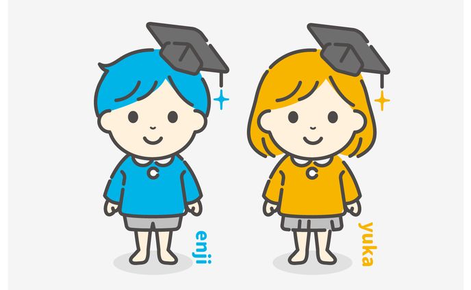 フロアコーティングサービスのためのイメージキャラクター制作