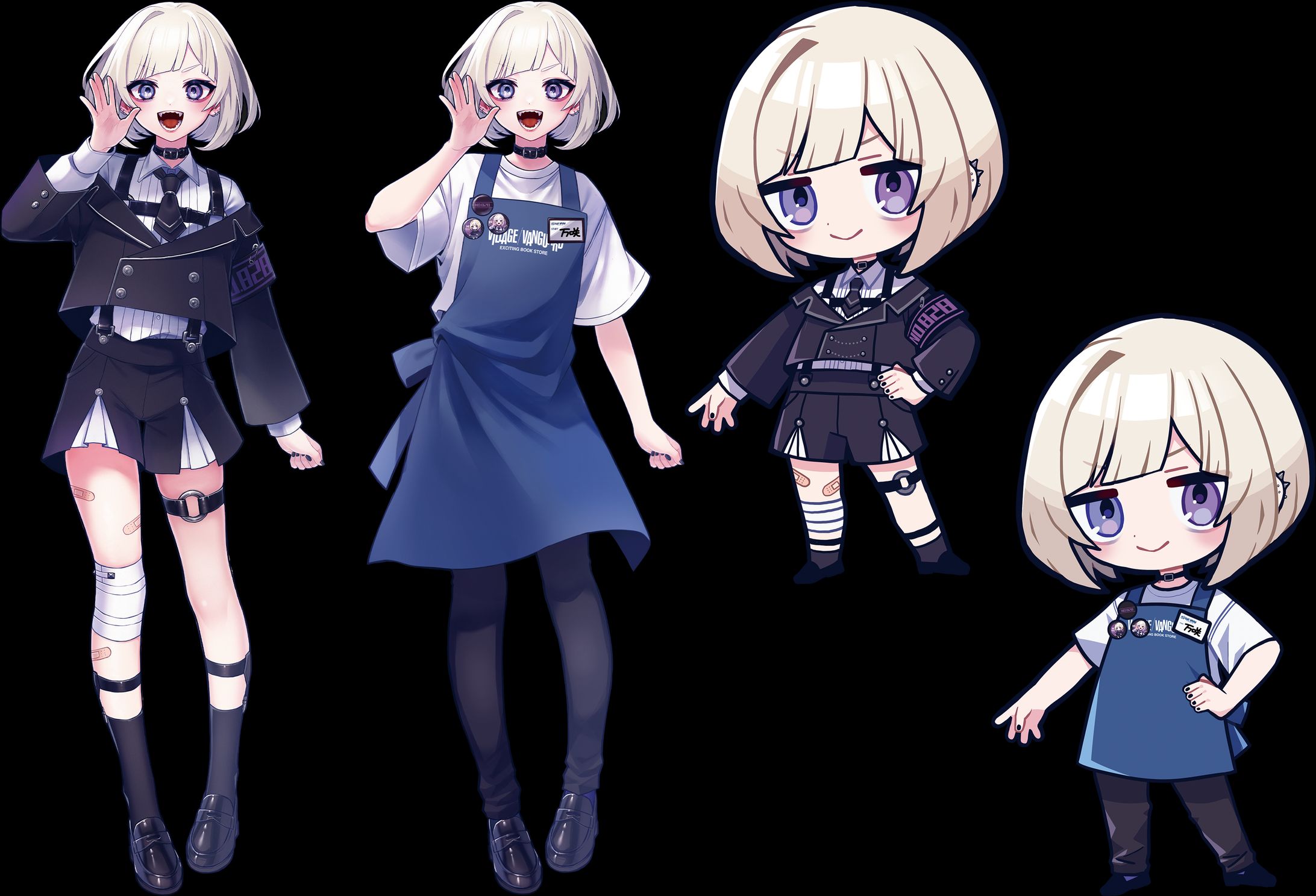 『万咲』×ヴィレッジヴァンガード イラスト&グッズデザイン-1