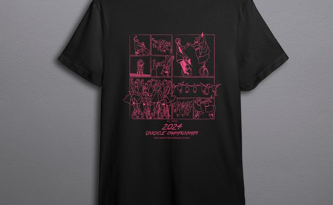 【T シャツデザイン】 2024年全日本大会記念Tシャツ