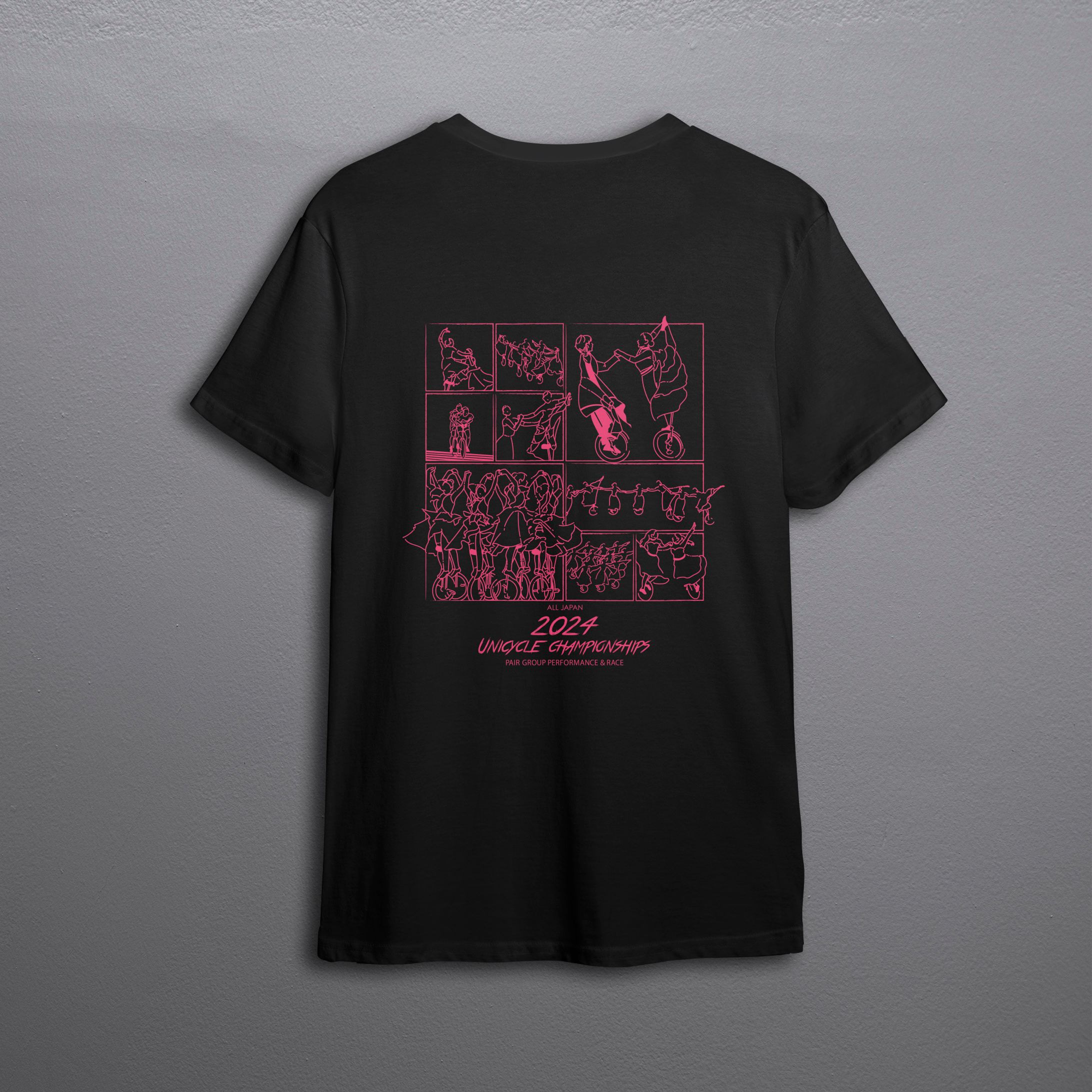 【T シャツデザイン】 2024年全日本大会記念Tシャツ-1