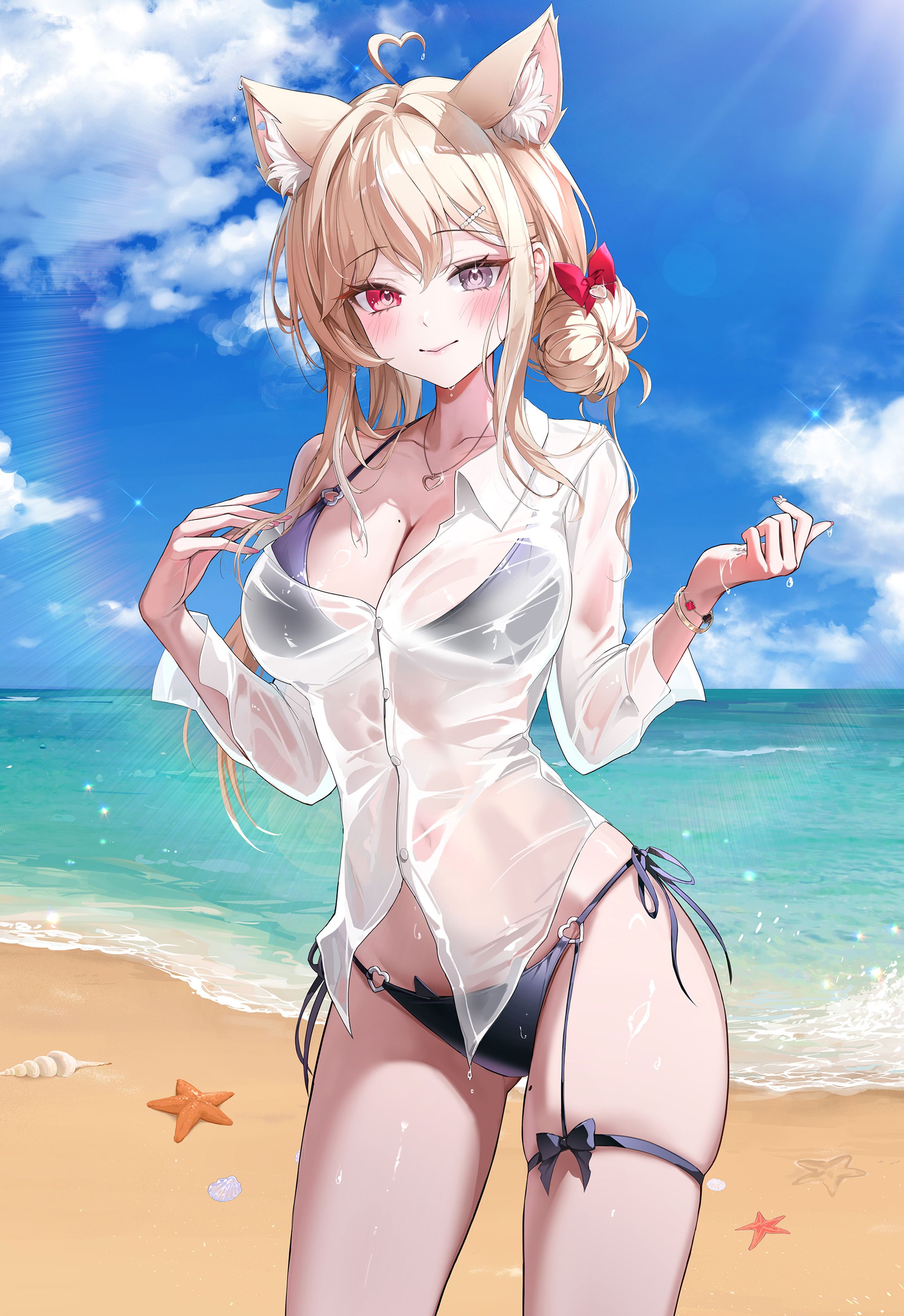 VLUP 'SUMMER WAVE' WALLPAPER イラスト-1