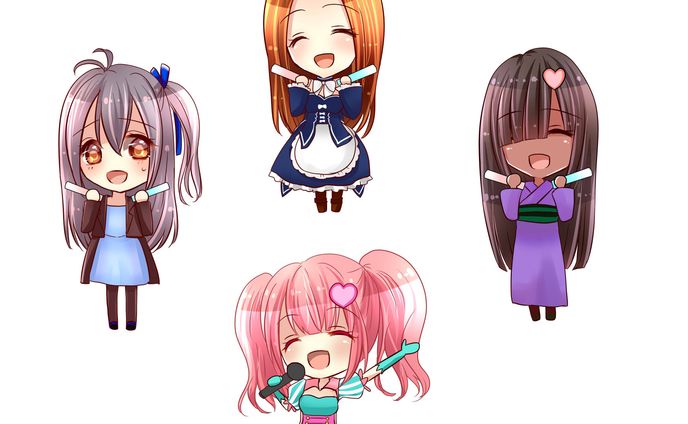 オリキャライラスト　2025/07