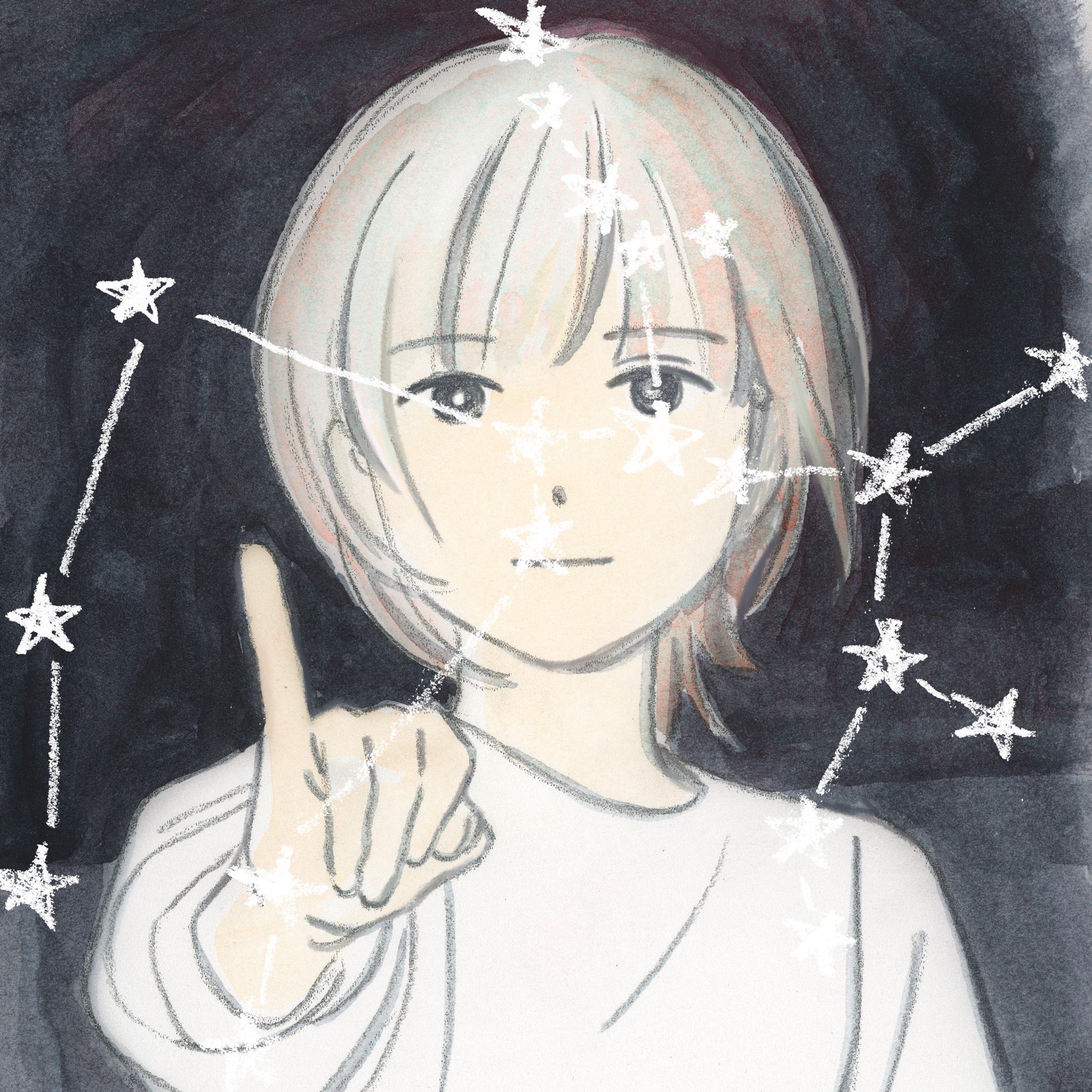 kurayamisaka「sagittarius」ジャケットイラスト-1