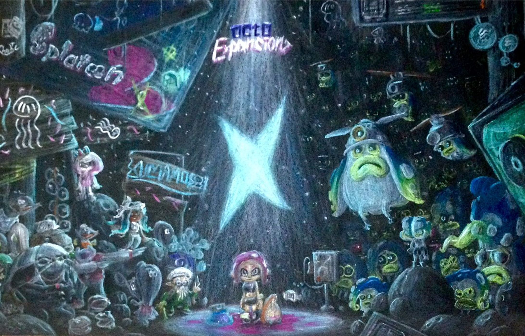 深海の奥底(Splatoon2 octo)-1