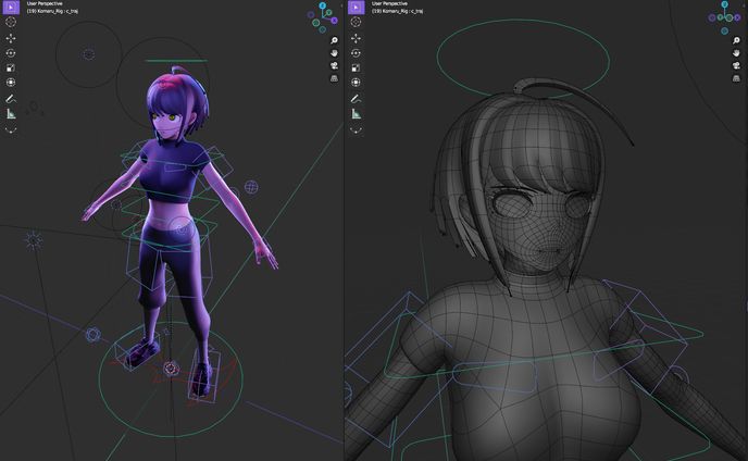 3d、commission work