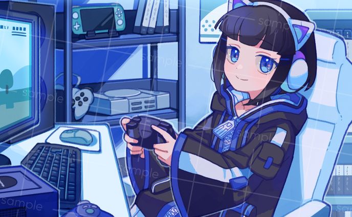 ココナラ サムネイル、一枚絵イラスト