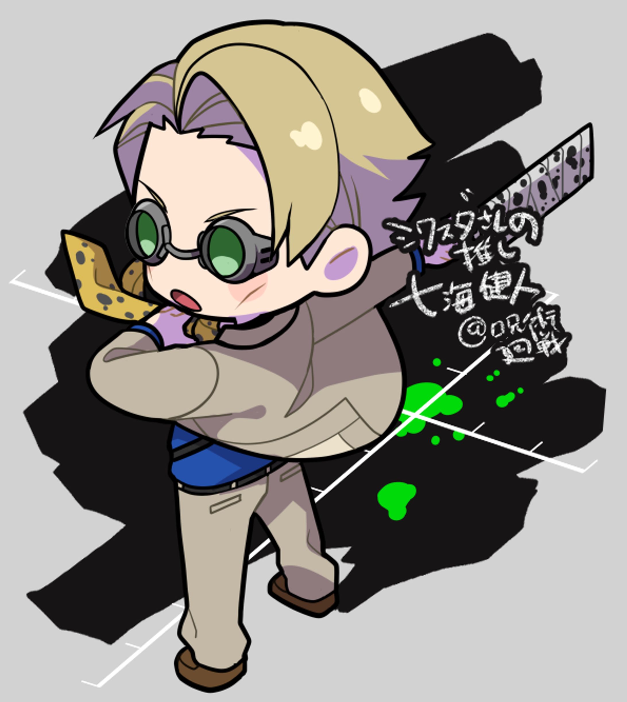 ２次創作/SDキャライラスト(3頭身)-1