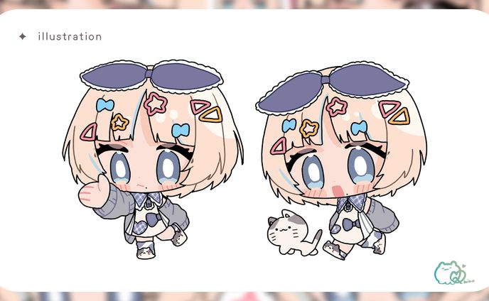 ちびキャライラスト /soya様