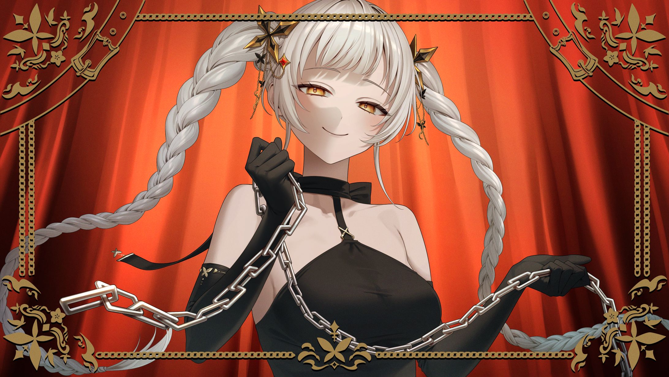 桔梗姫乃様　歌ってみたMVイラスト-1