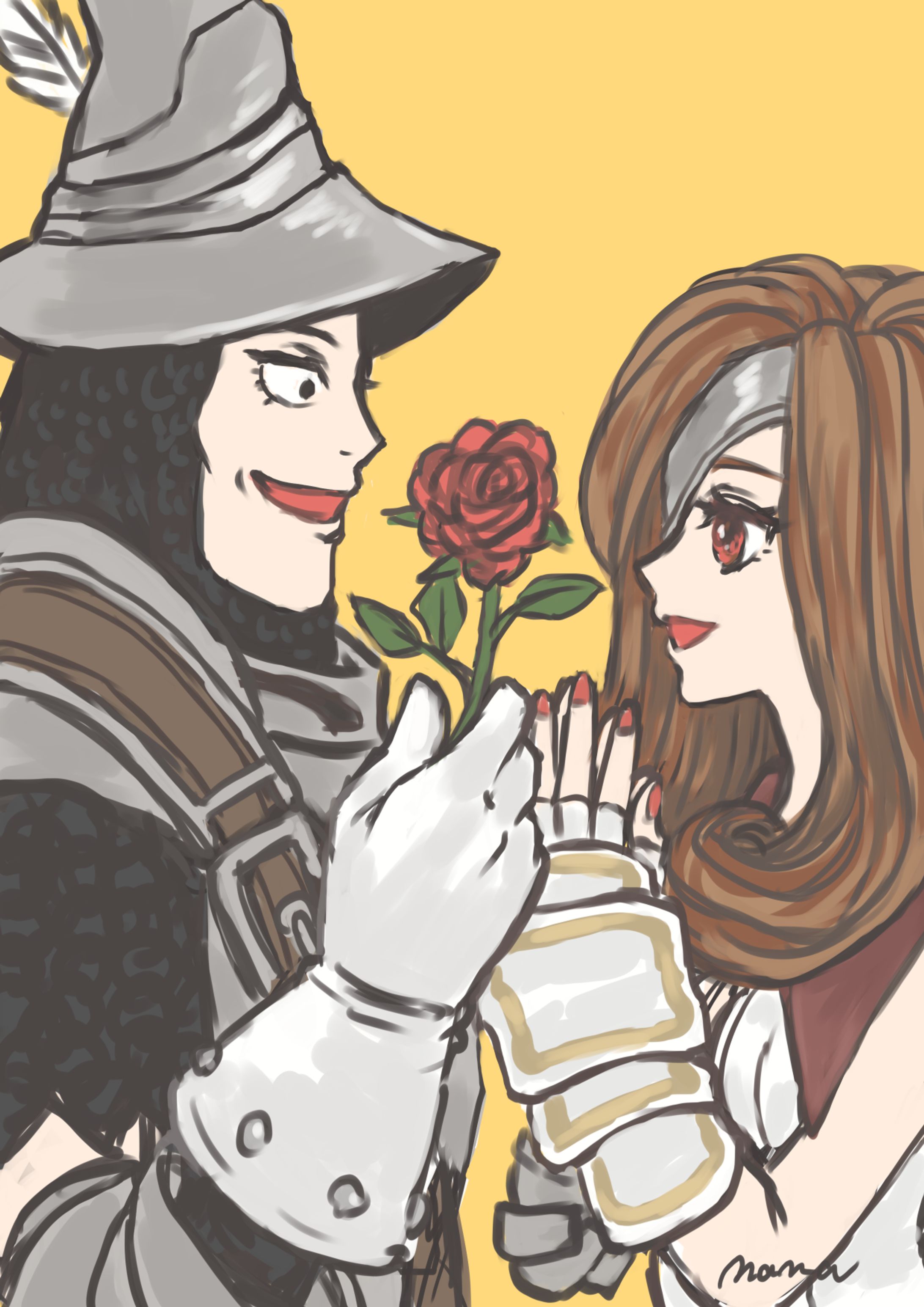 1本の薔薇-1