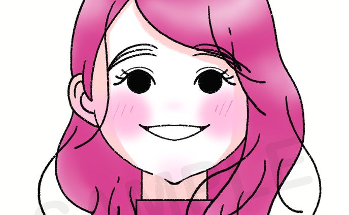dtm、似顔絵イラスト