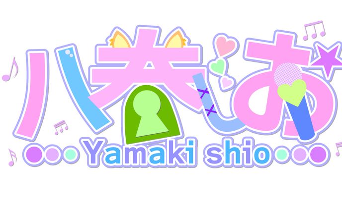 Vtuberロゴ風試作品⑦