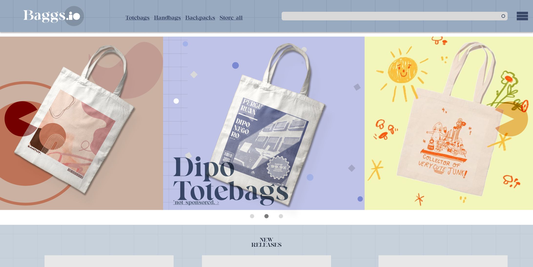 Baggs.io web design + logo -1