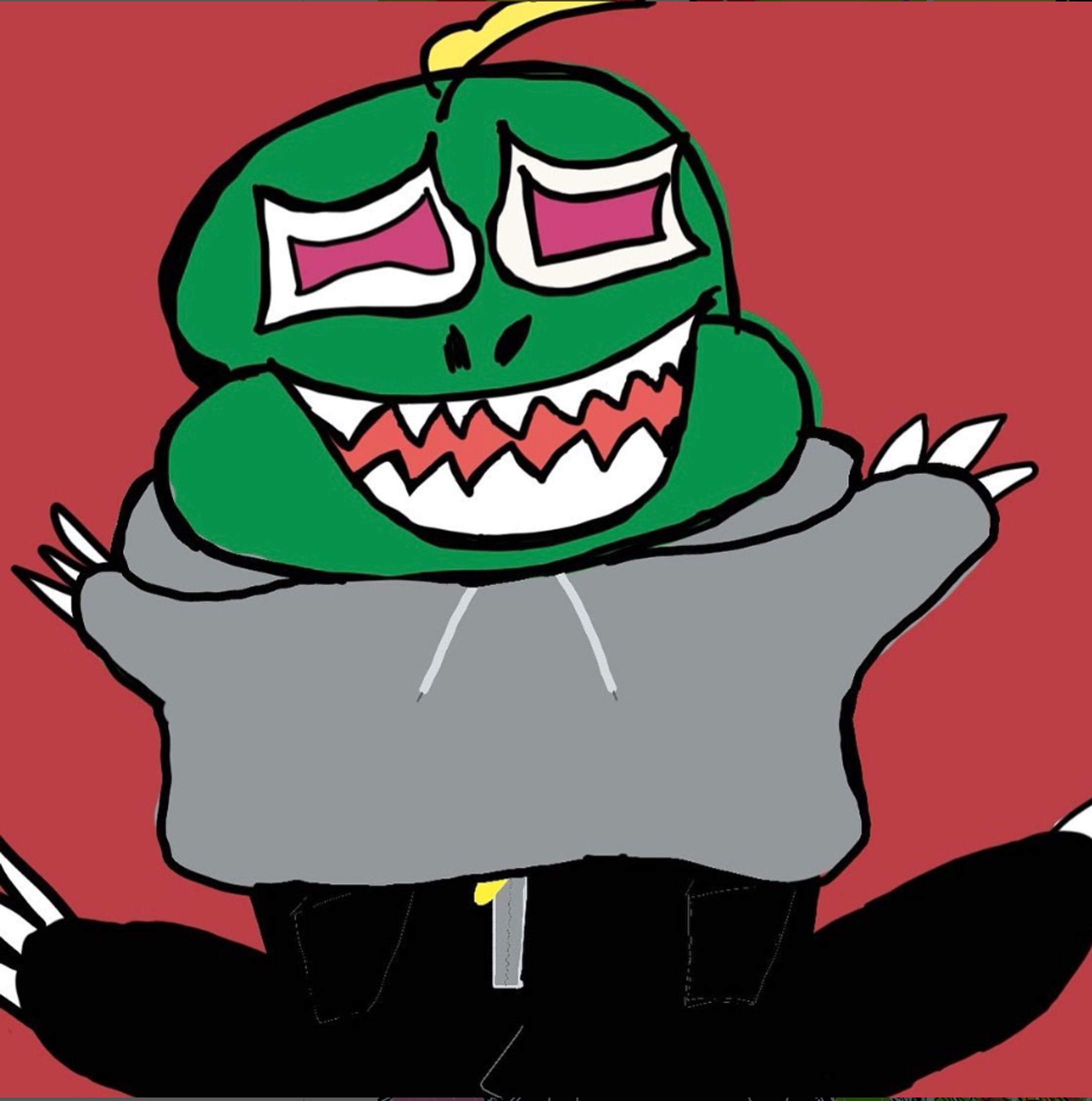 オシャレな恐竜-1