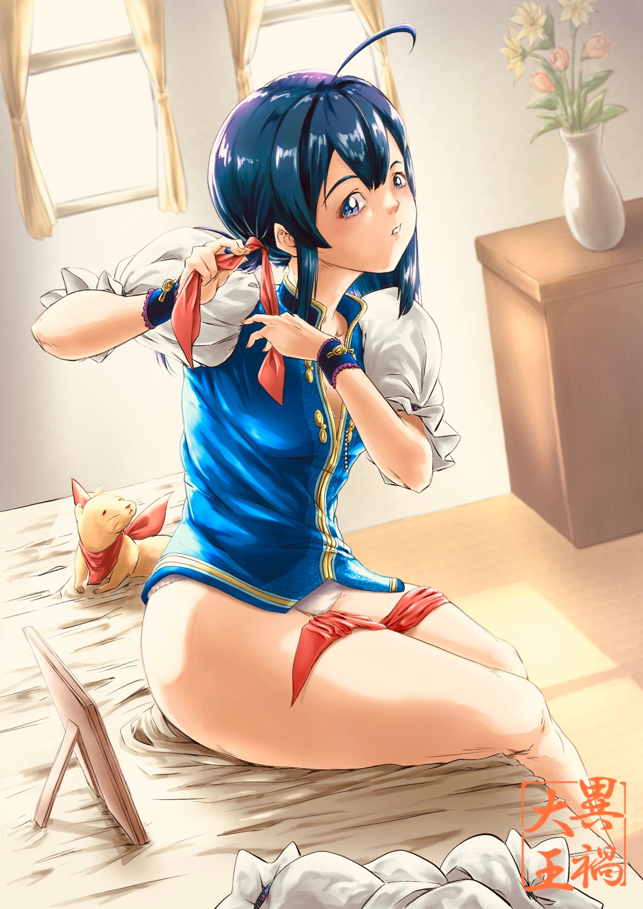 餓狼伝説CotW 双葉ほたる（お着替え中）-1