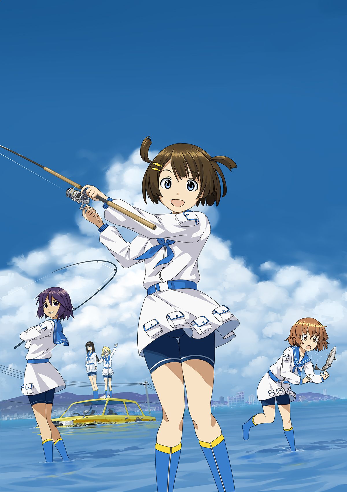 アニメポスター風イラスト