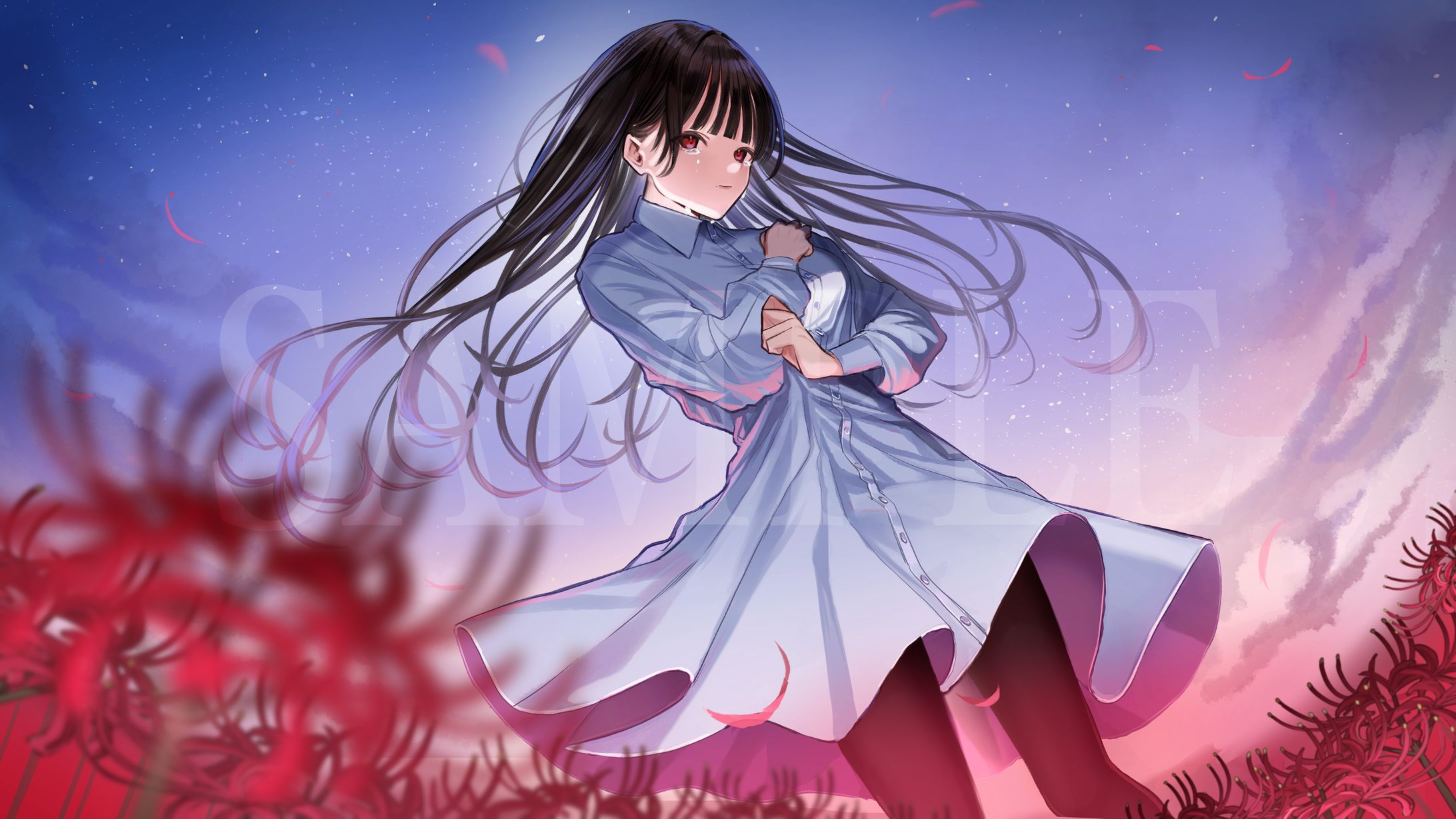 【MVイラスト制作】Lycoris-1