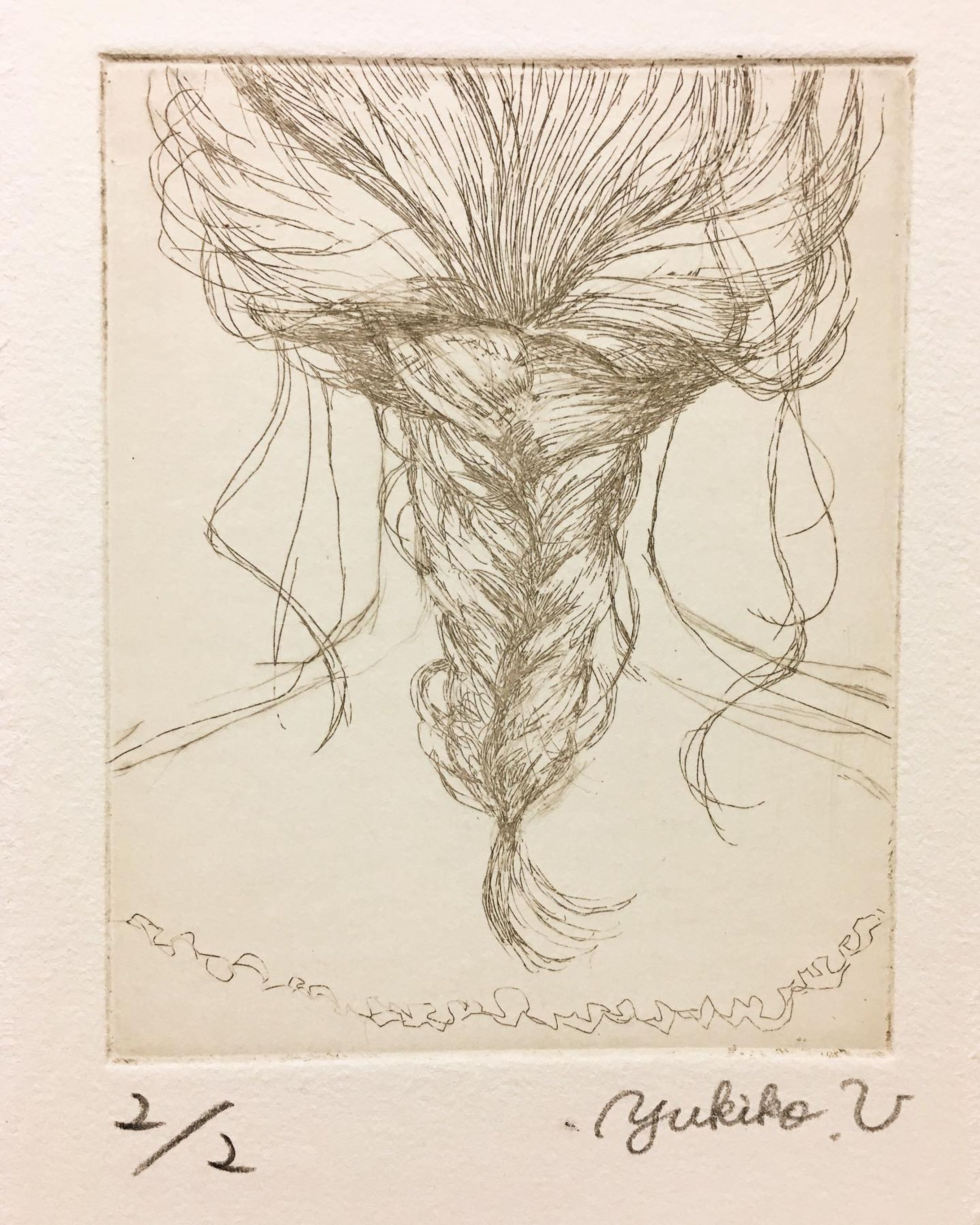 no title
8㎝×10㎝
etching
大学の実習以来の銅版。
#専攻は油画
作品upしていきます

#版画-1