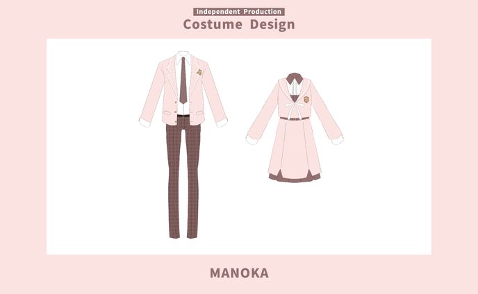 Costume Design／私立アコレード学園制服（夏・冬）、ジャージ