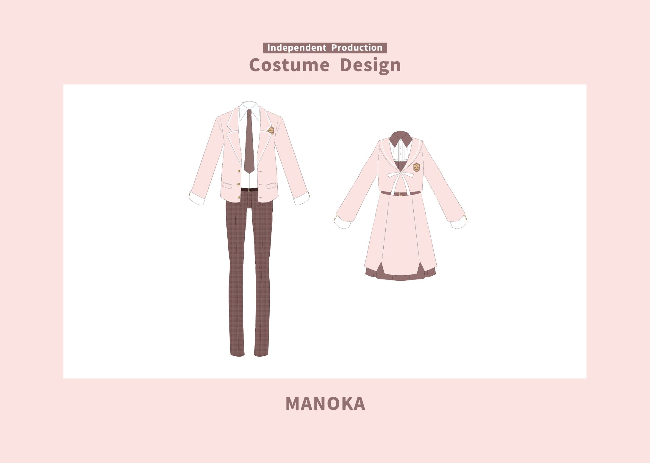 Costume Design／私立アコレード学園制服（夏・冬）、ジャージ-1