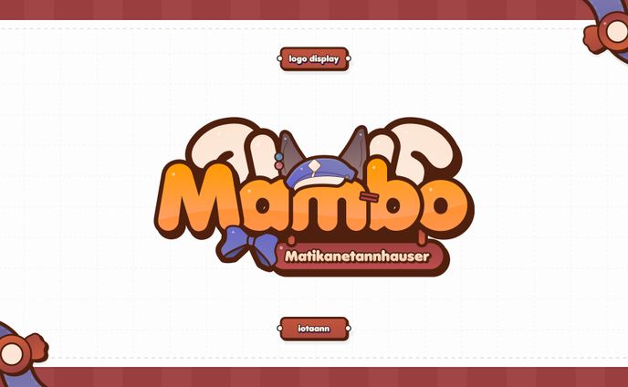 Mambo - Vtuber Style Logotype
