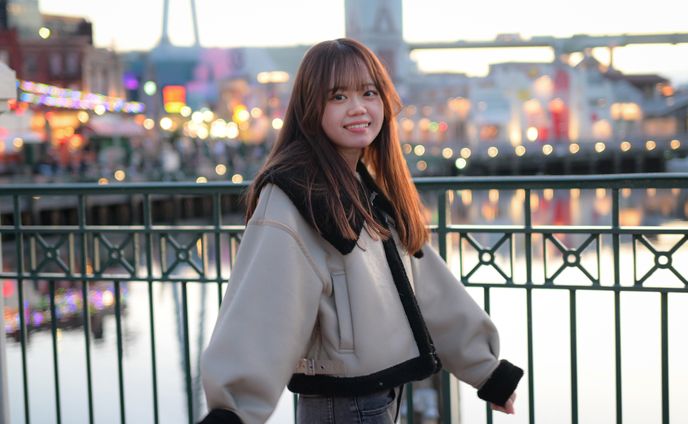 ポートレート撮影-テーマパーク