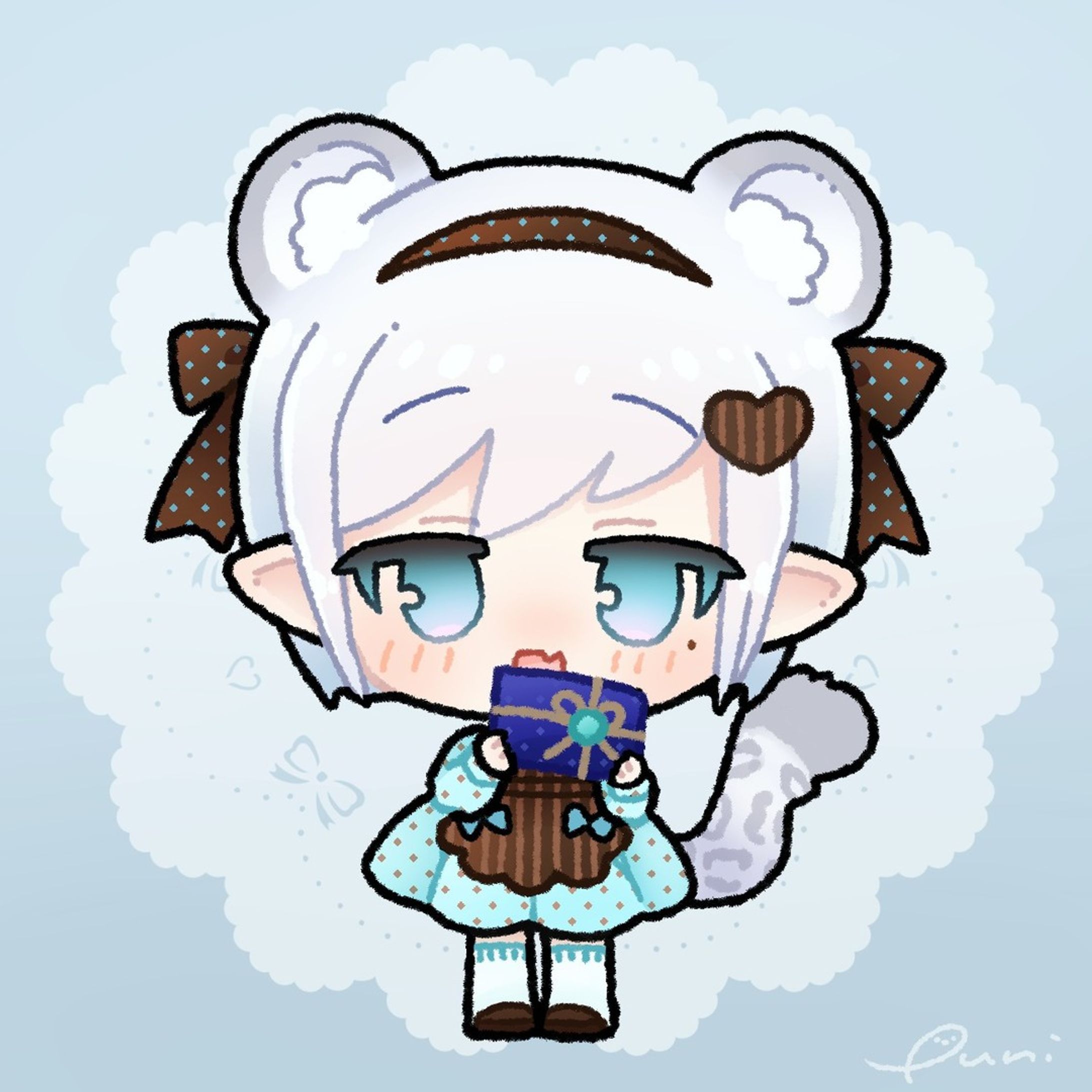 あかさたな様💜🍫

#illustration #artwork #drawing #chibi
#kawaiiart #cuteart #mangaart
#ちびキャラ#ミニキャラ #イラストグラム #デジタルイラスト #Vtuberイラスト #いらすとぐらむ
#일러스트 #드로잉 #그림스타그램 #插图-1