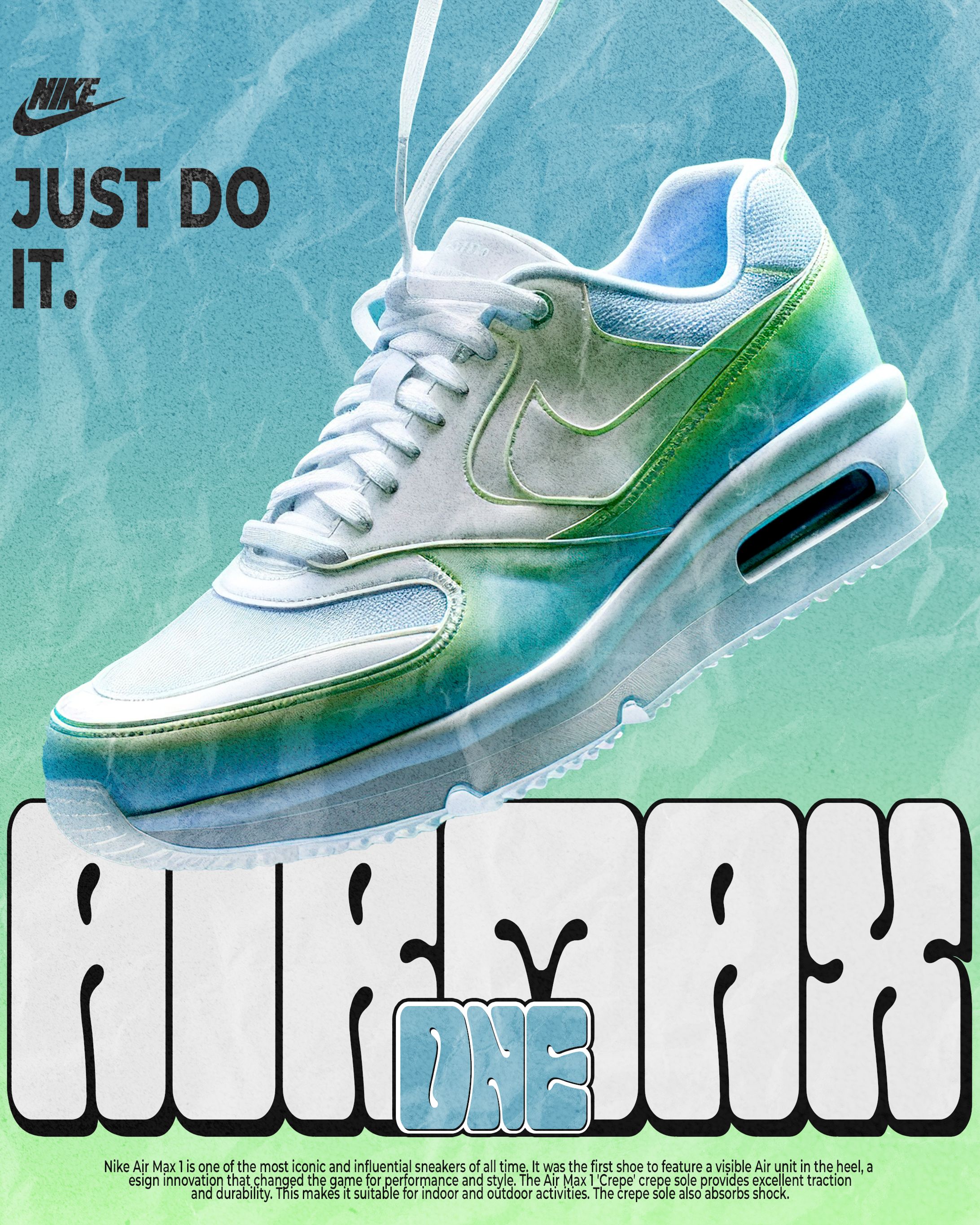 [Poster Design] - Nike Air 1 Max-1