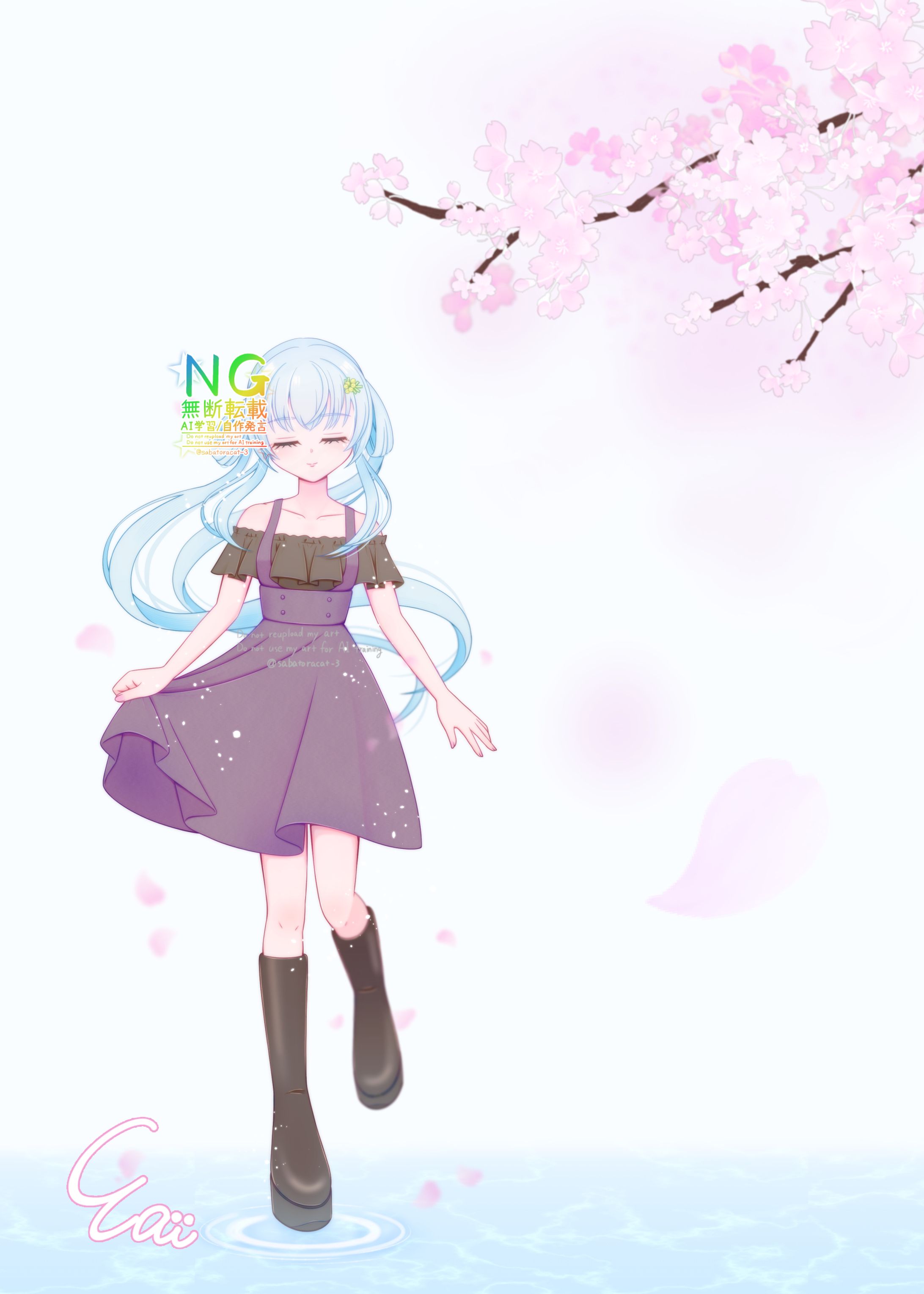 【オリジナル】春のお散歩-1