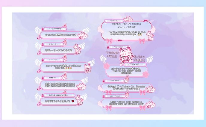 live2d、〇寄稿・コメント