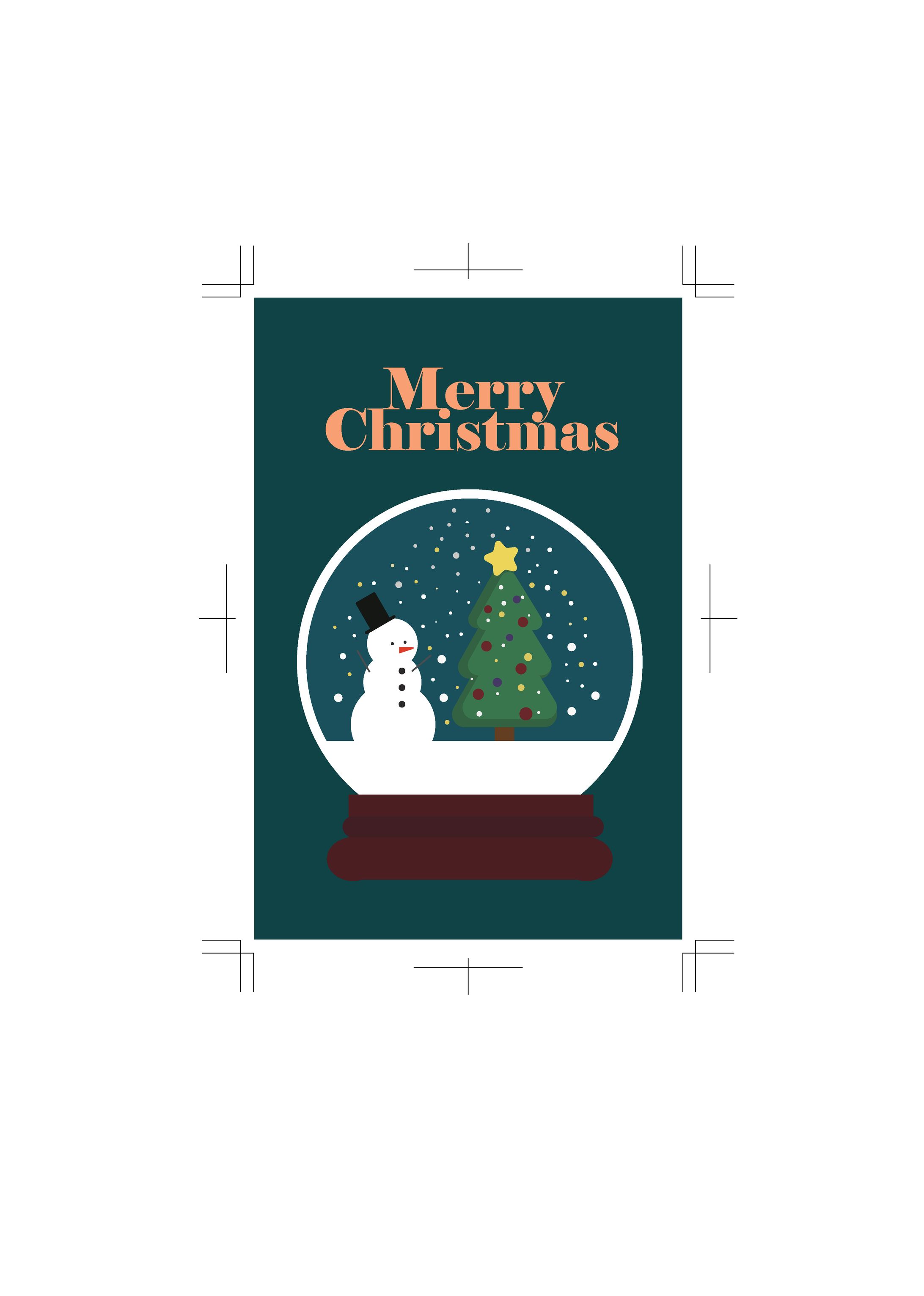 クリスマスカード -1