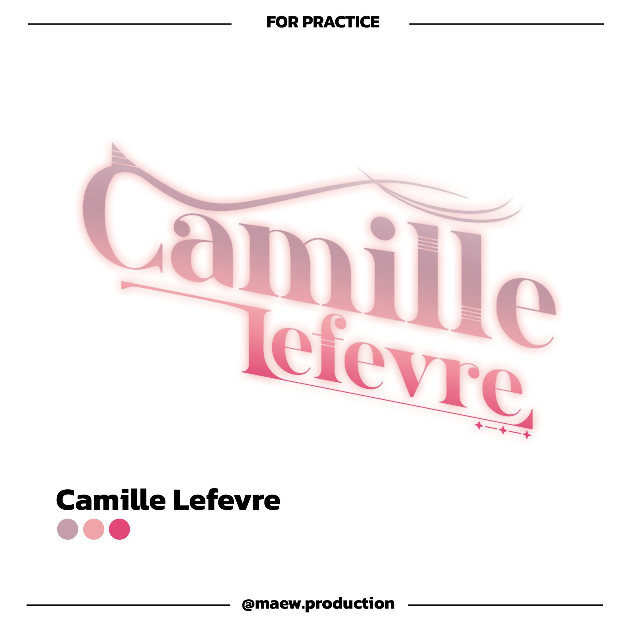 Camille Lefevre | ✦ Typography ✦-1