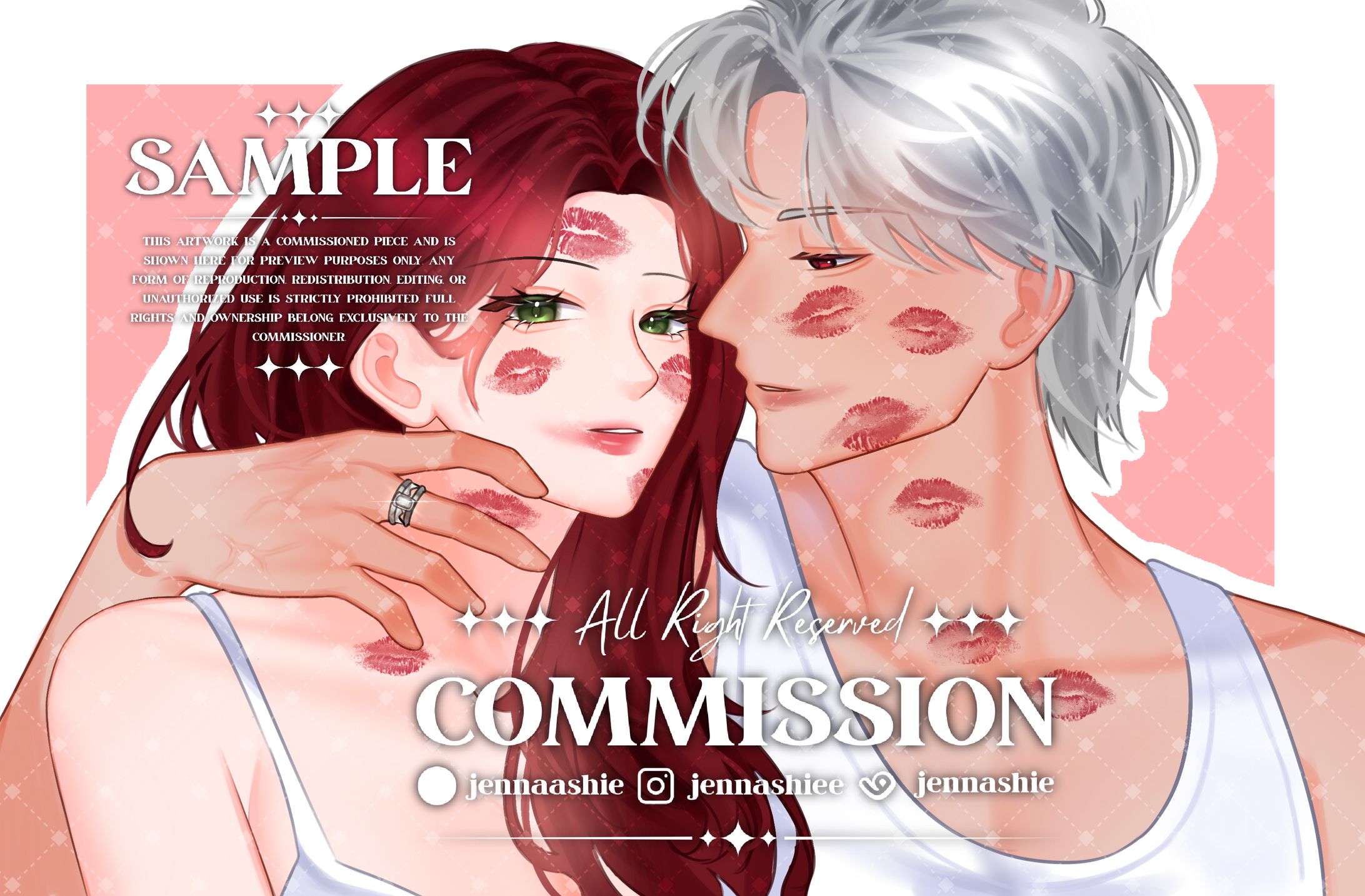 Couple Full Rendered Commission-1