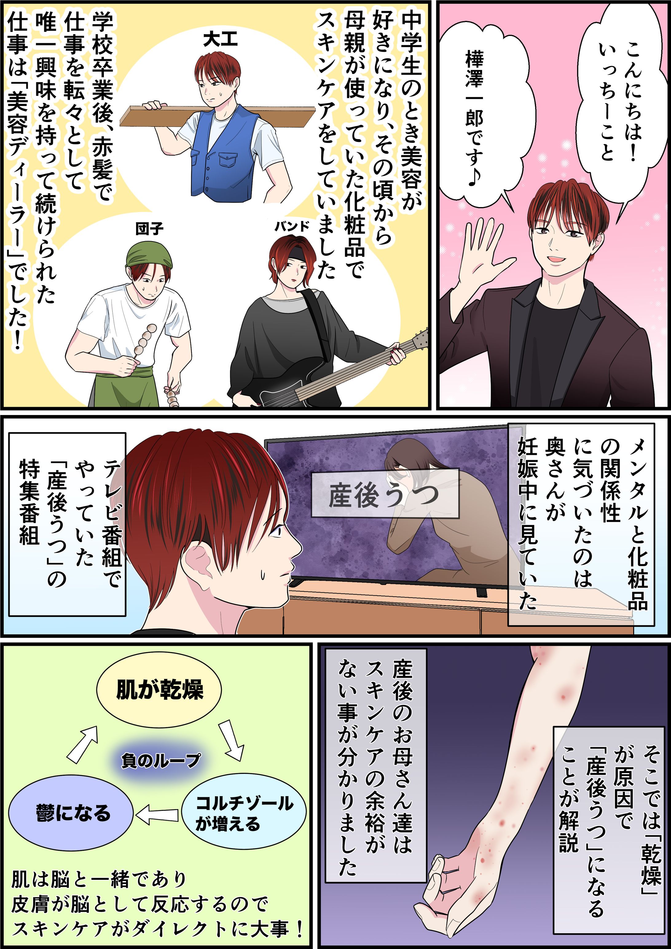 人物紹介漫画　-1