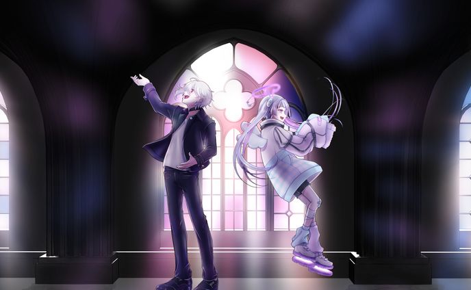 カバーMV『まほう』用イラスト