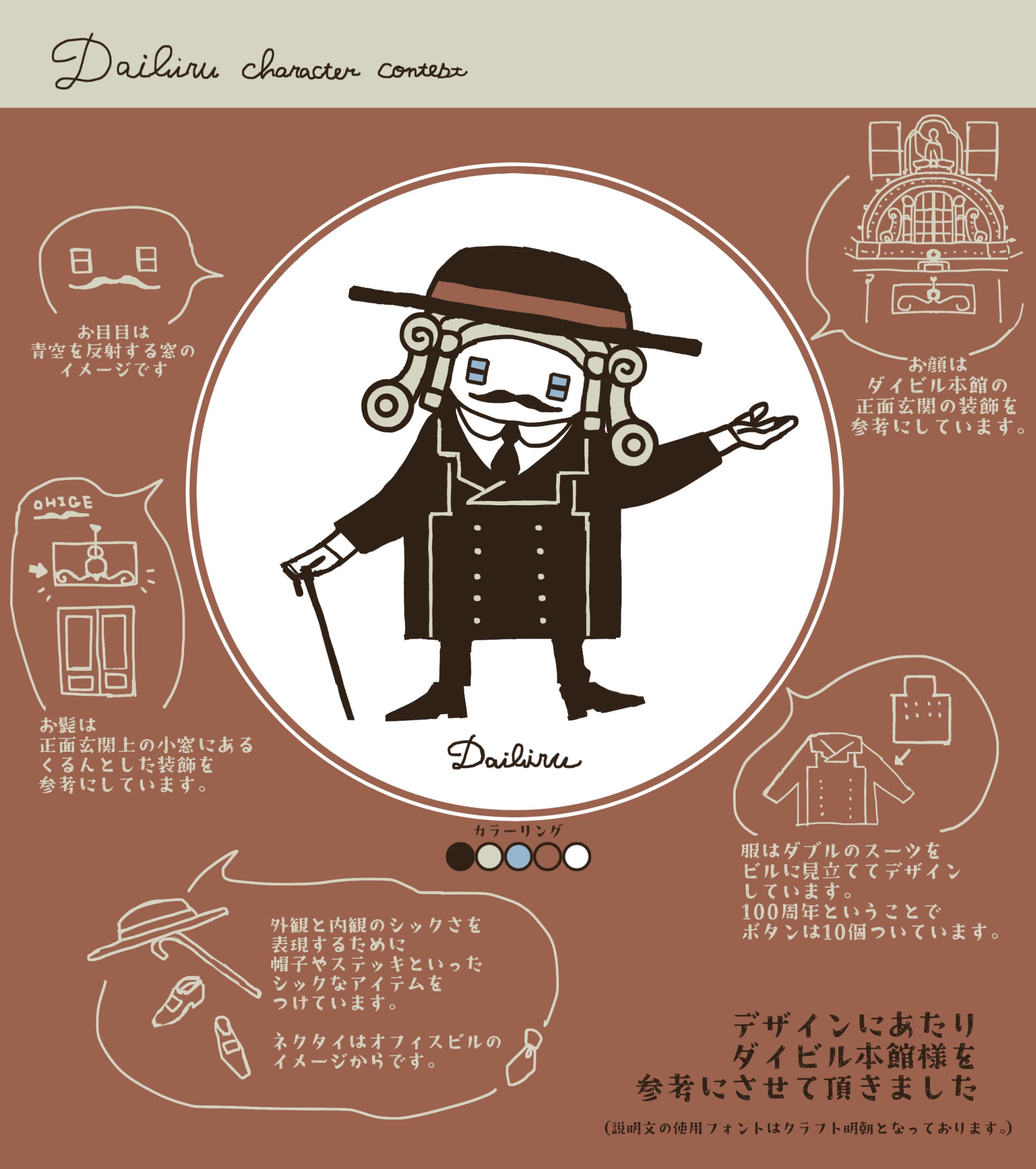 ダイビルキャラクターコンテスト-1