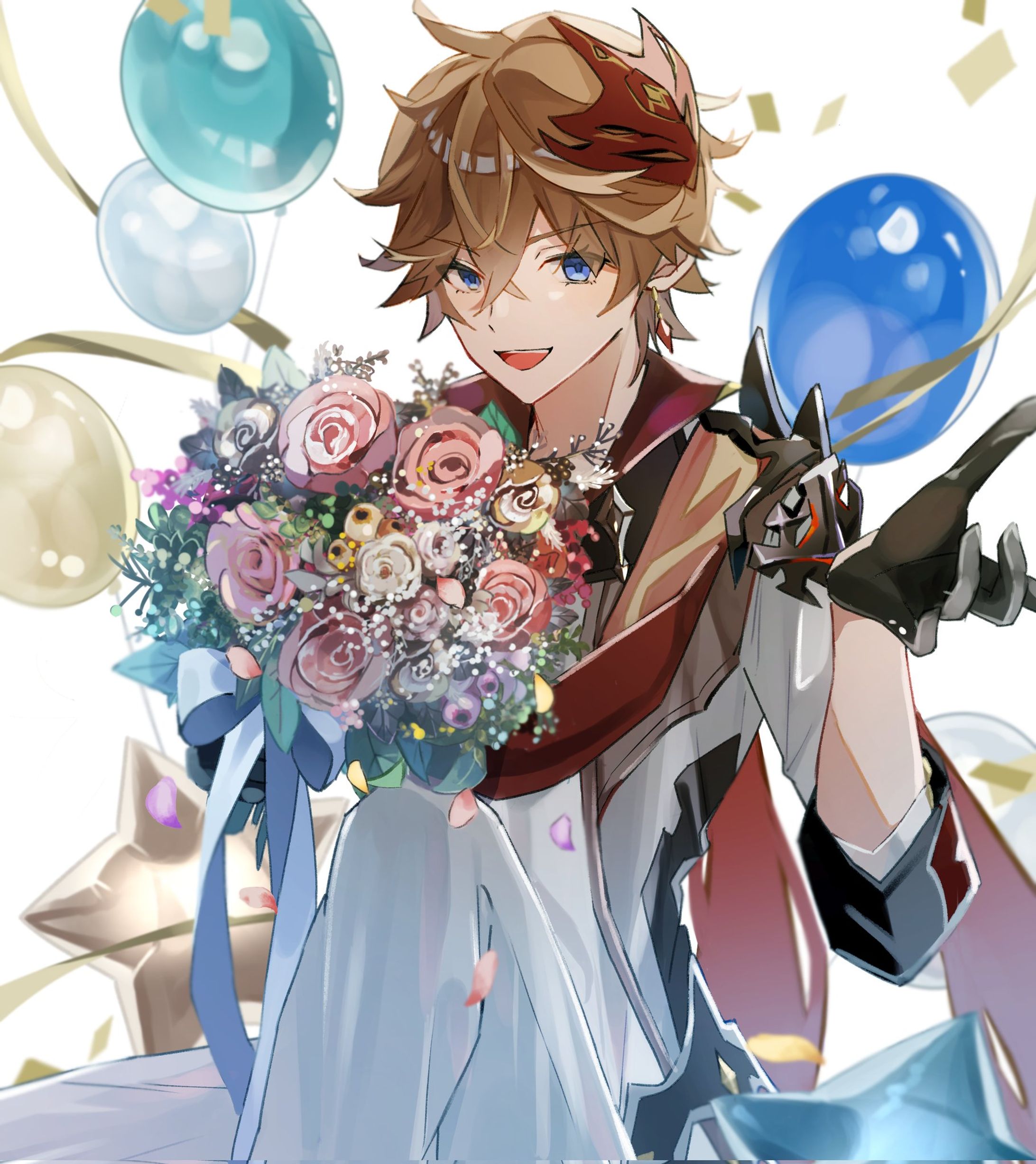 誕生日用イラスト　二次創作　原神-1