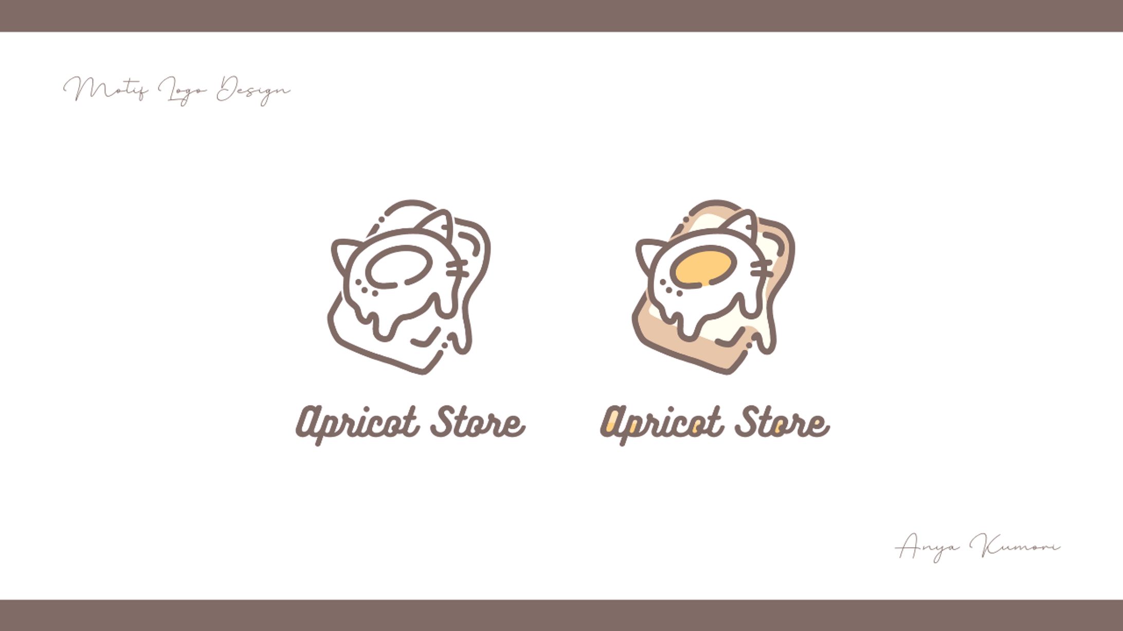 【ロゴ制作実績】杏屋-apricot store-【VTuber】-1