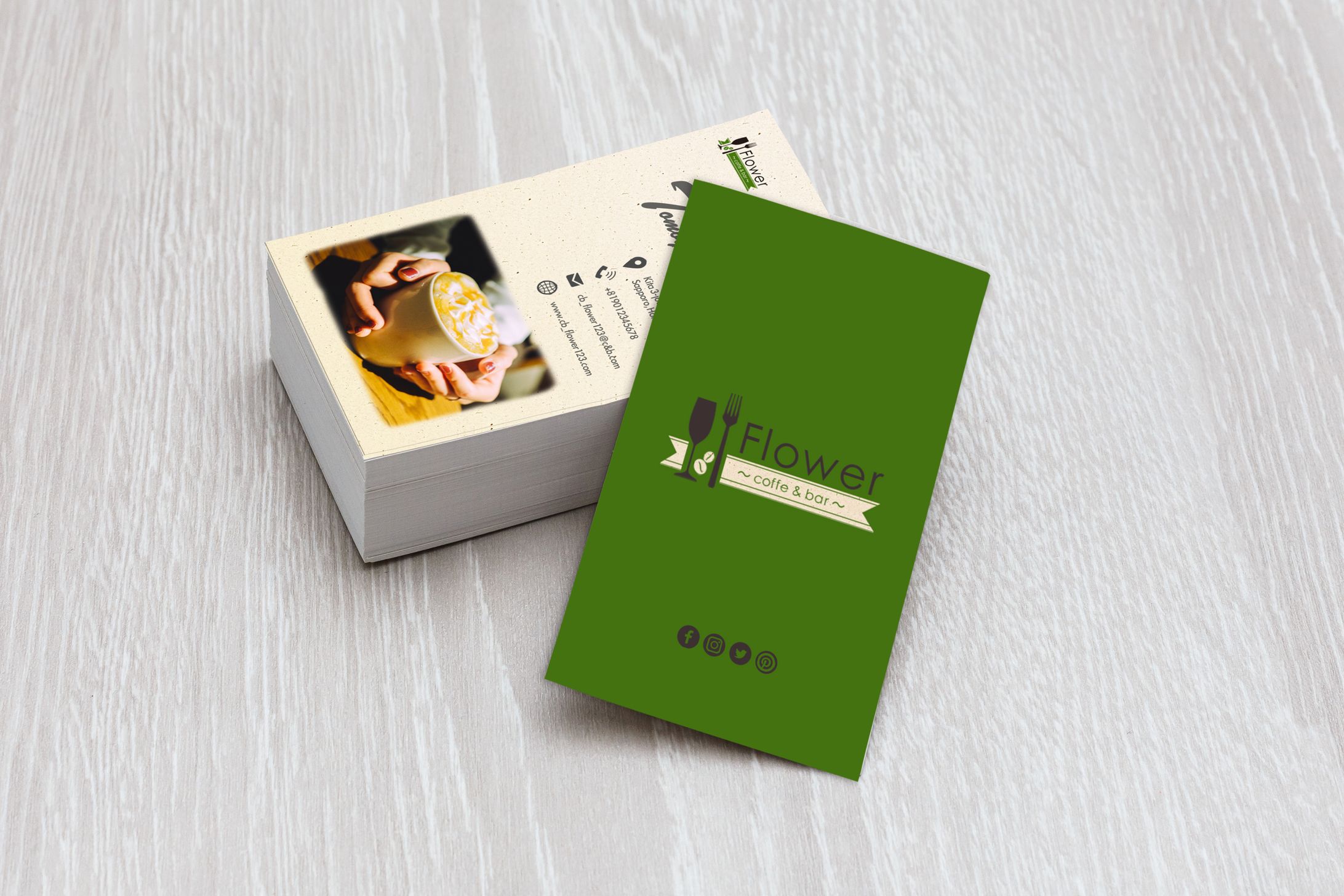 【名刺】cafe & bar FLOWER-1