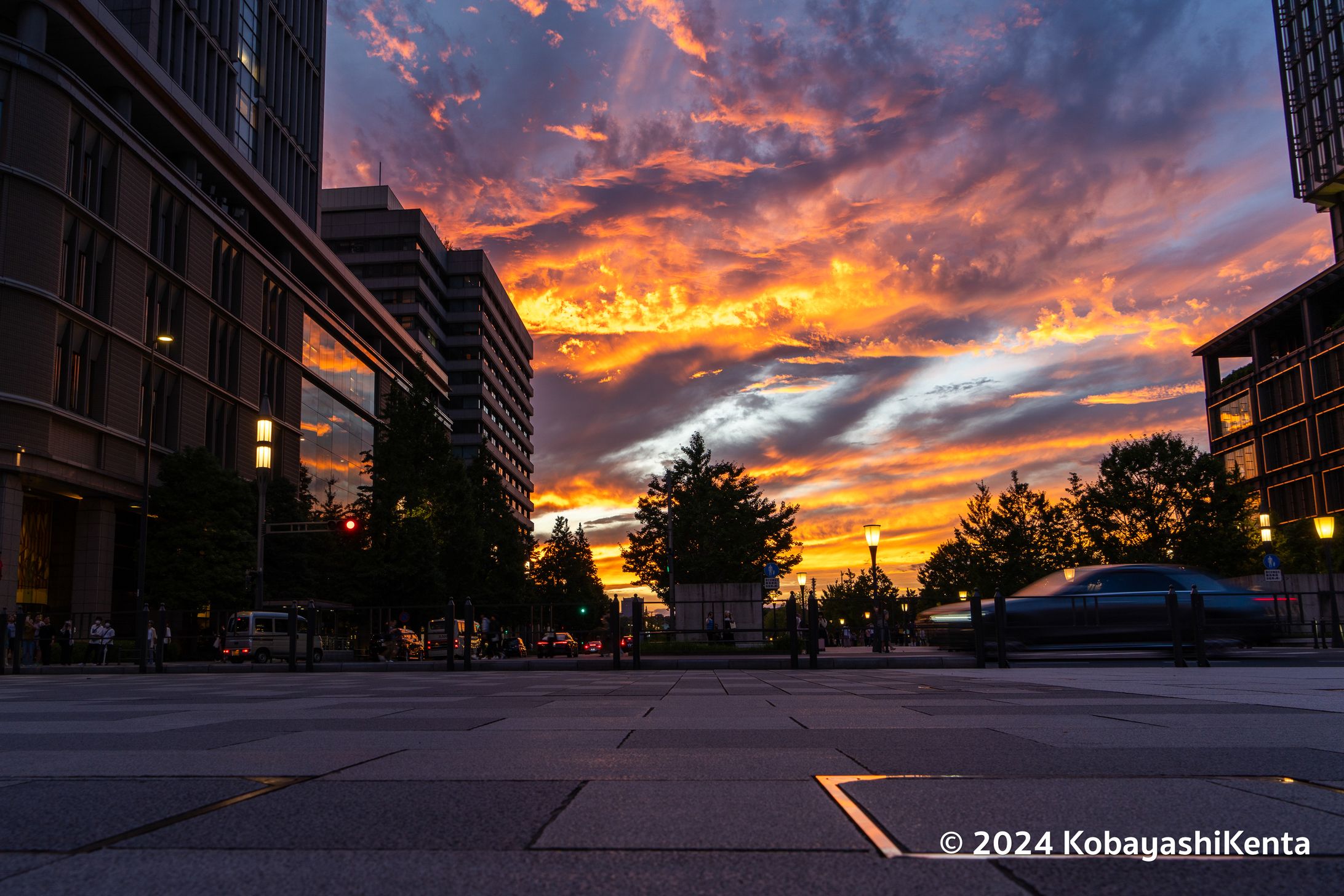 丸の内夕景-1