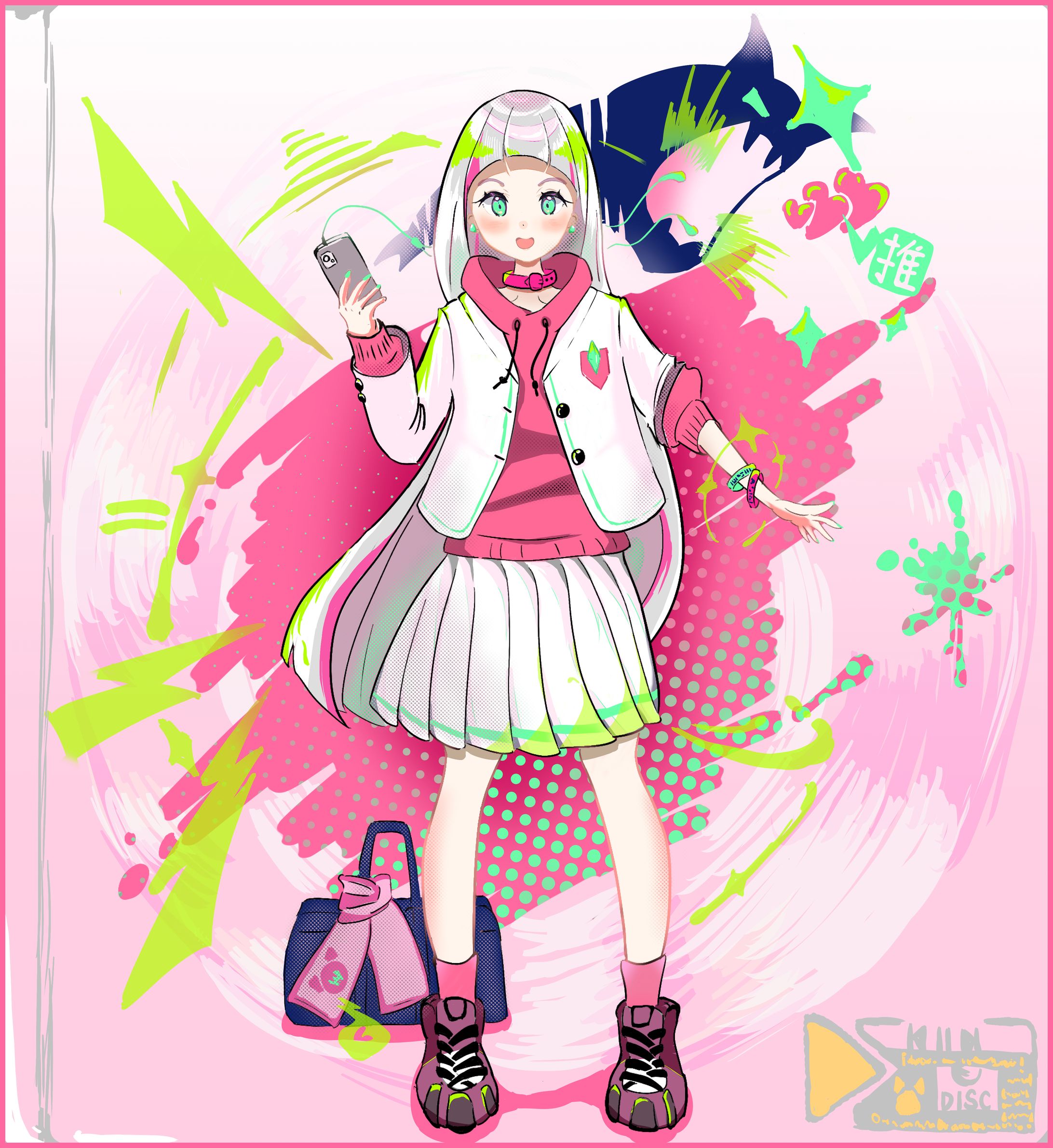 pink rock girl-1