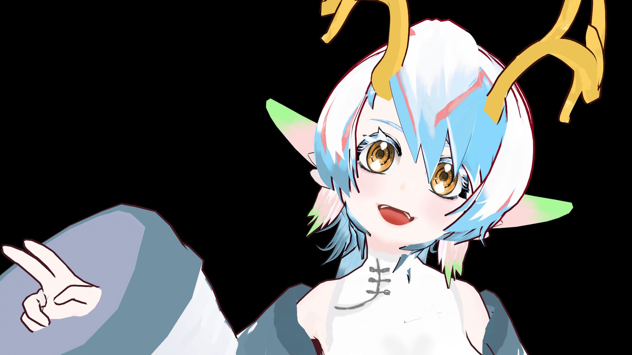 【VRoid】玉依くじら 3Dモデル-1