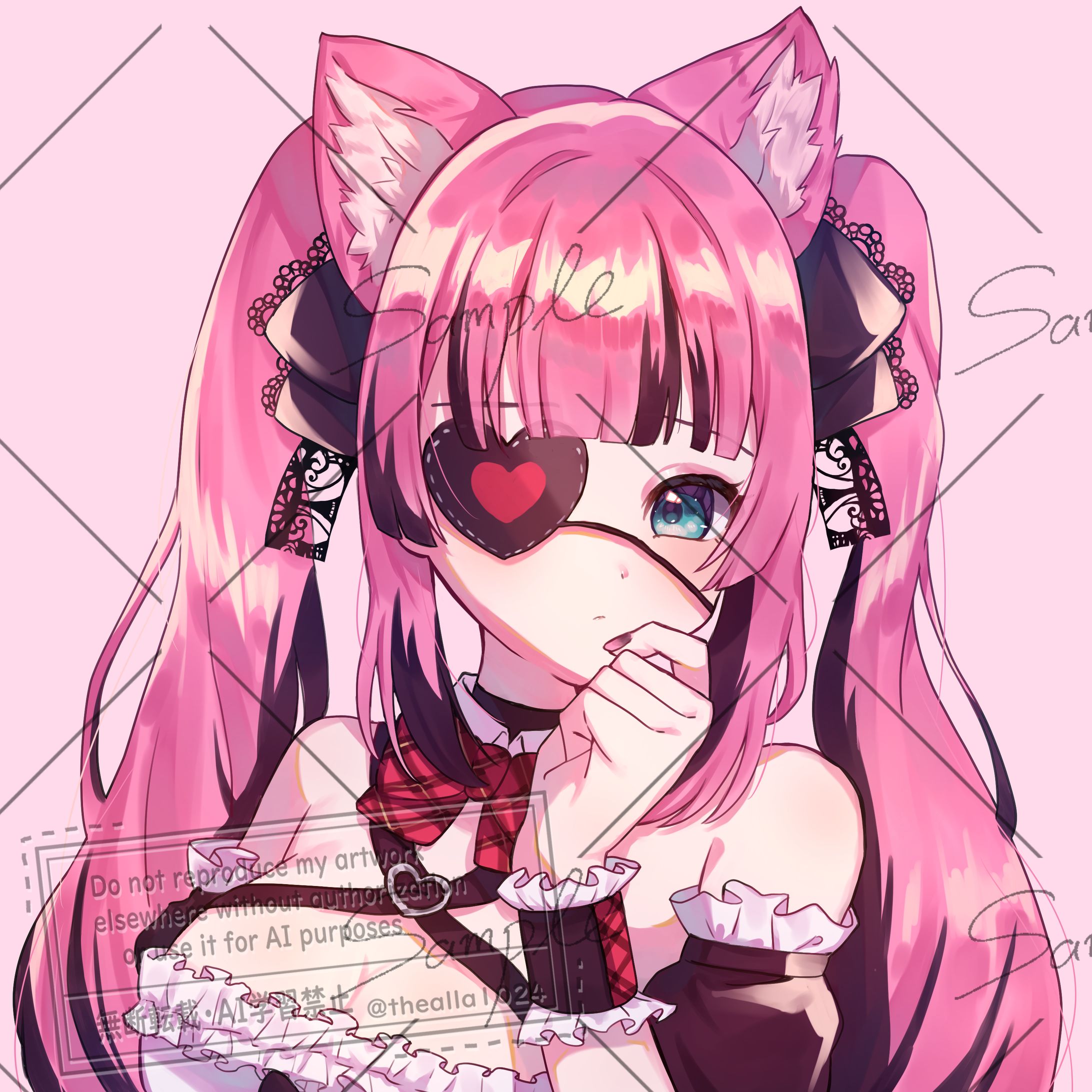 [ご依頼絵]胸上イラスト-1