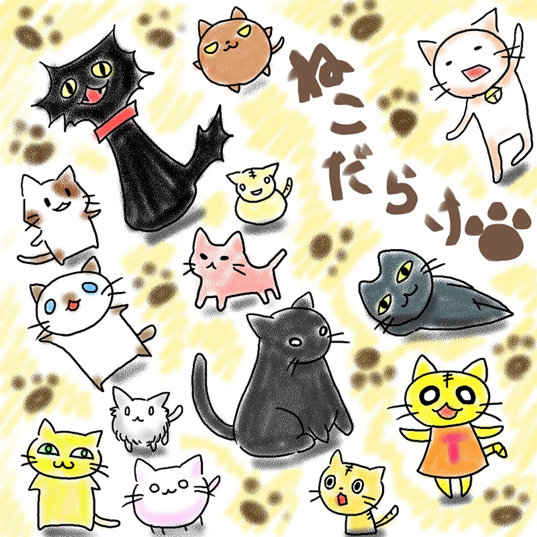 落書き猫-1