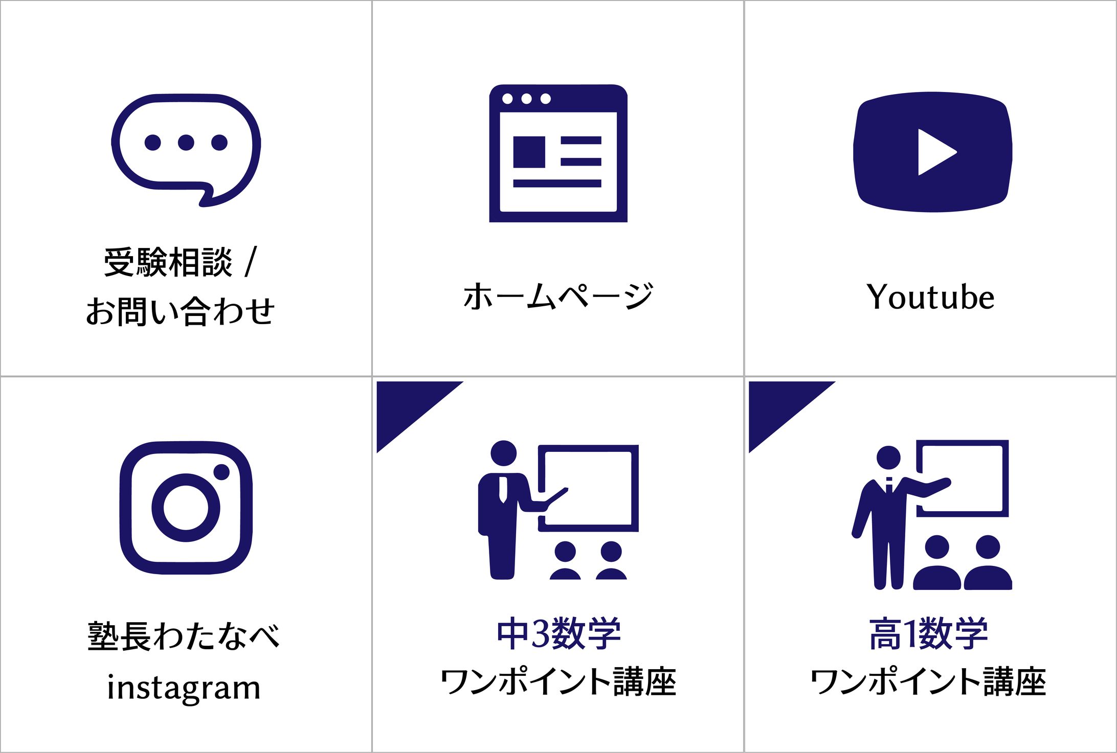 【RAMS予備校】LINEリッチメニュー-1