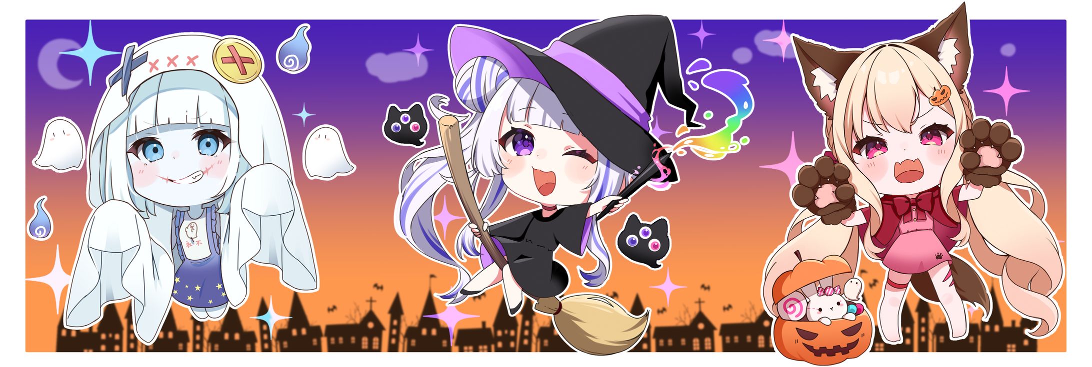【ミニキャラ】ハロウィン🎃-1