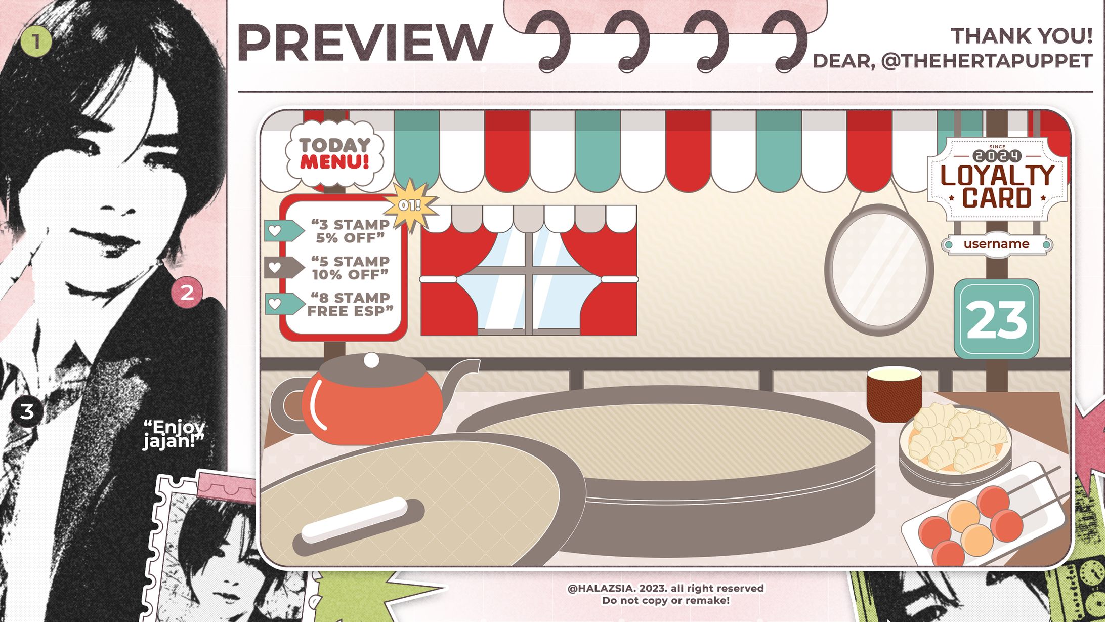 CUSTOM COMMISSION LOYALTY CARD TEMPLATE-1