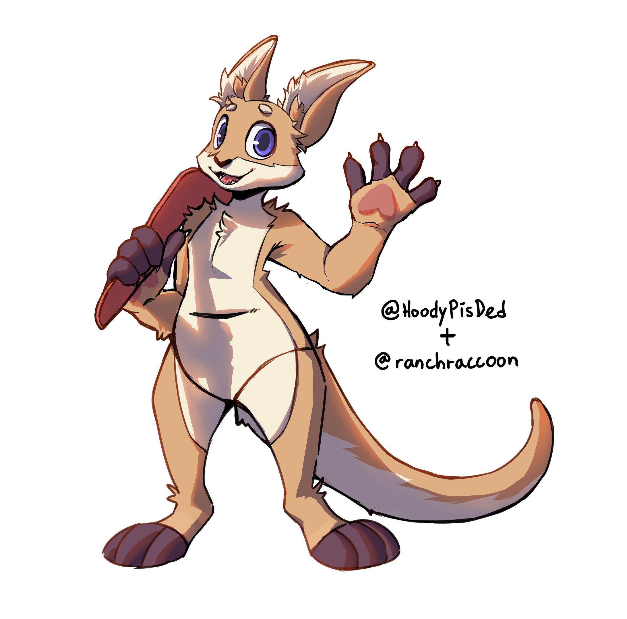 A Kangaroo and a Shiba (Commissioned works)-1