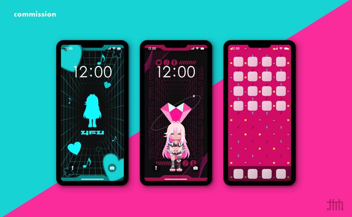 【skeb】スマホ壁紙